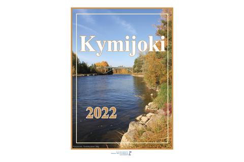 A4 Kymijoki vuosikalenteri 2022 on avainlipputuote.