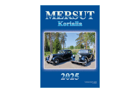 MERSUT Korialla seinäkalenteri 2025